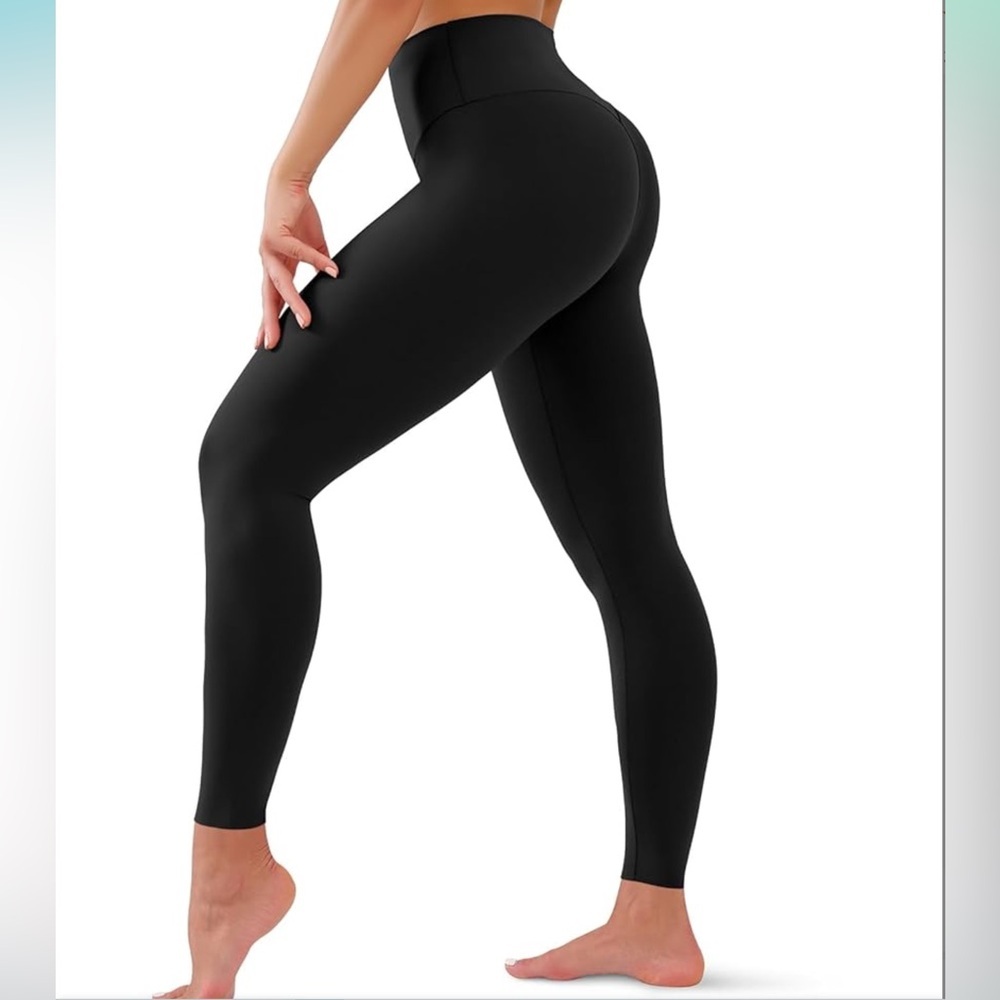 Plus Size High Waisted Leggings Women Tummy Control Yoga Pants Workout 2XL